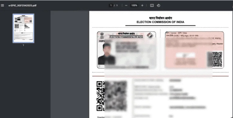 Voter Id Card Ka Online Print Out Kaise Nikale