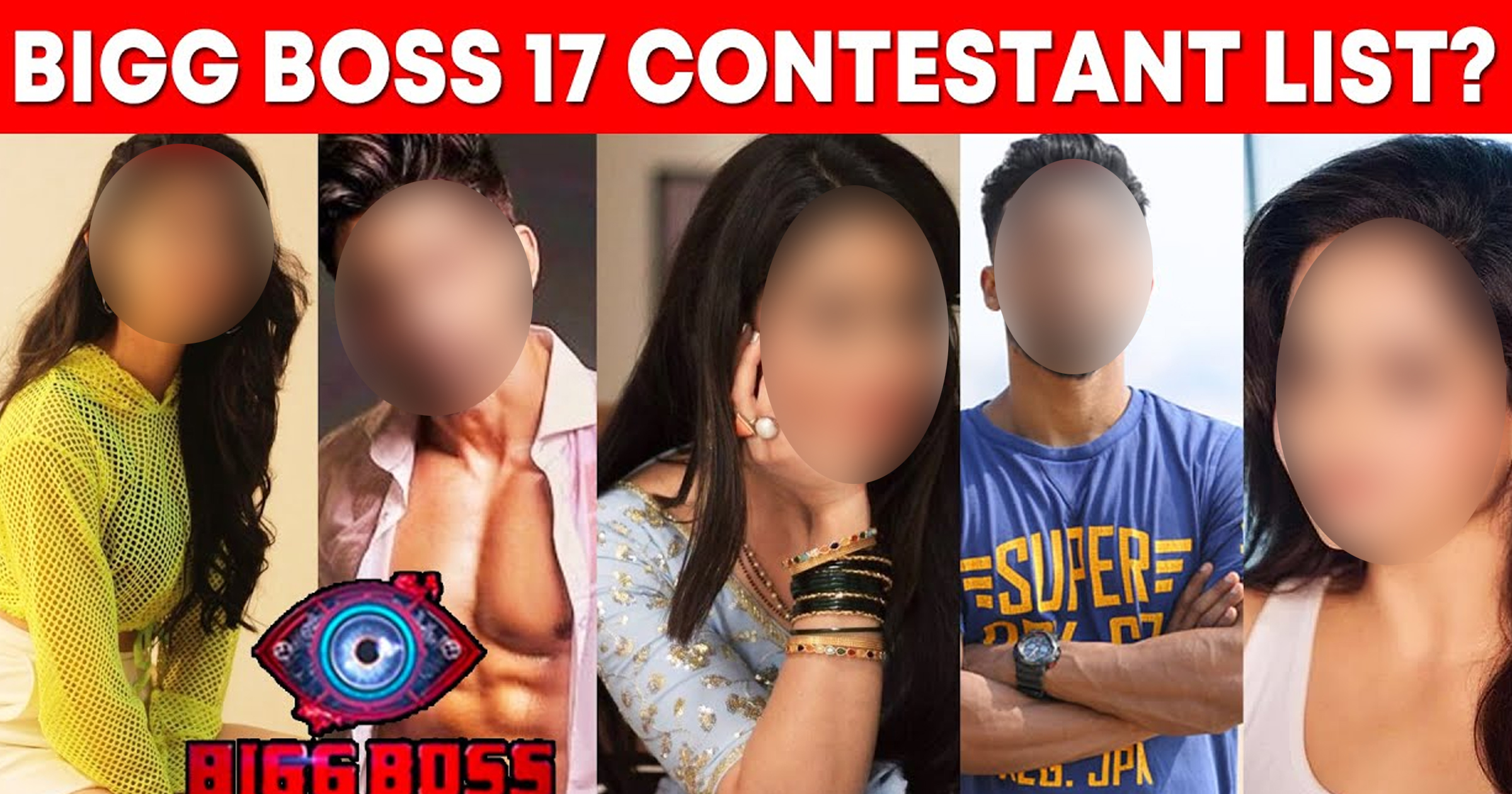 Bigg Boss 17 Contestants List